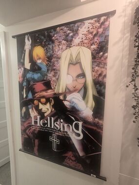 Hellsing Anime Wall Scroll Poster with Characters